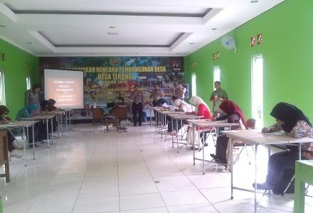 TES PENGISIAN LOWONGAN PAMONG DESA TERONG